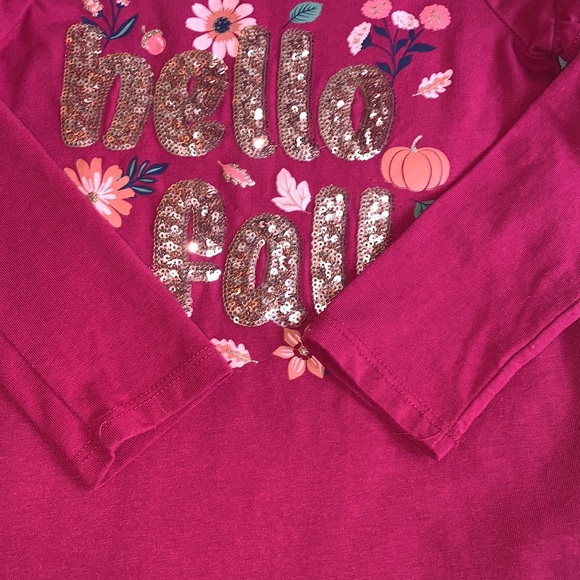 Cynthia Rowley Magenta “Hello Fall” 4 Sequin Top EUC - Picture 7 of 11